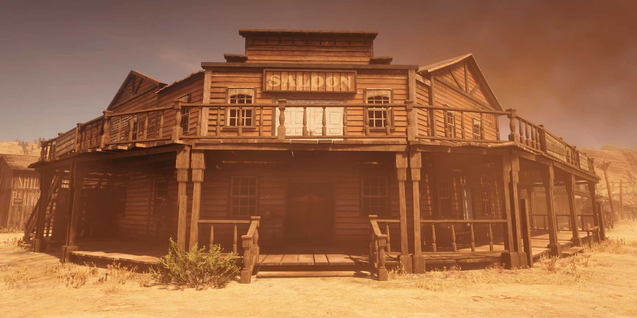 Salon Rdr2 Red Dead Redemption-Themed Bar Looks Like It's Straight Out of the Games