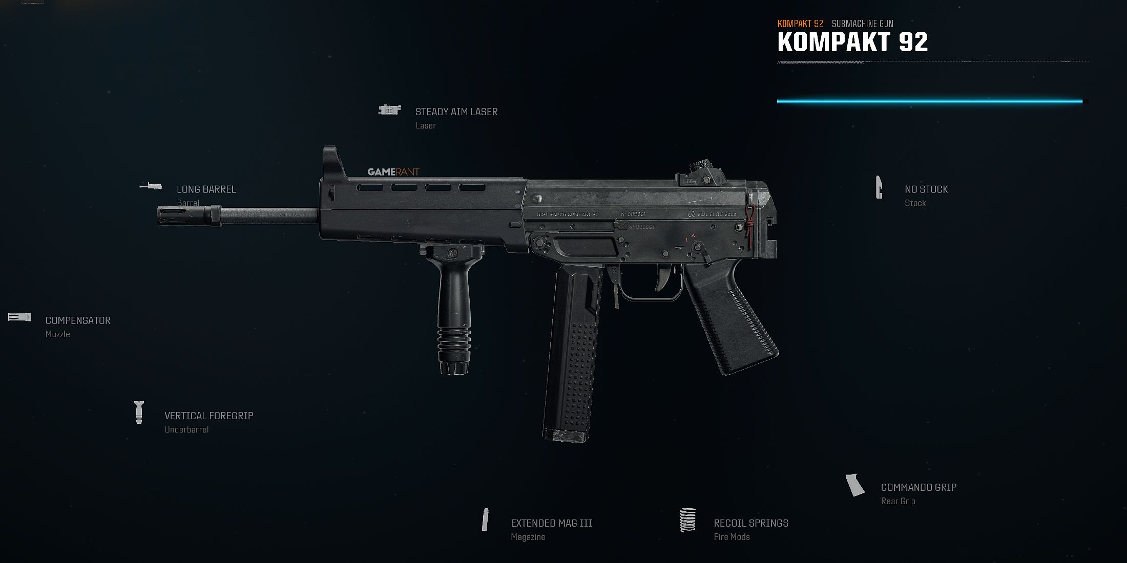 the best Kompakt 92 attachments and loadout for Black Ops 6 