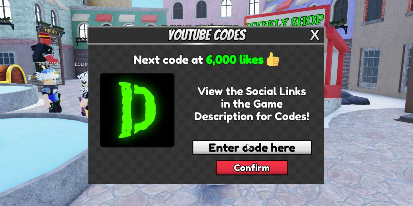 The Dank Murderer X the codes tab