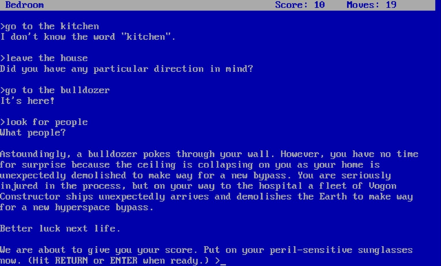 The Hitchhiker's Guide to the Galaxy Image 4