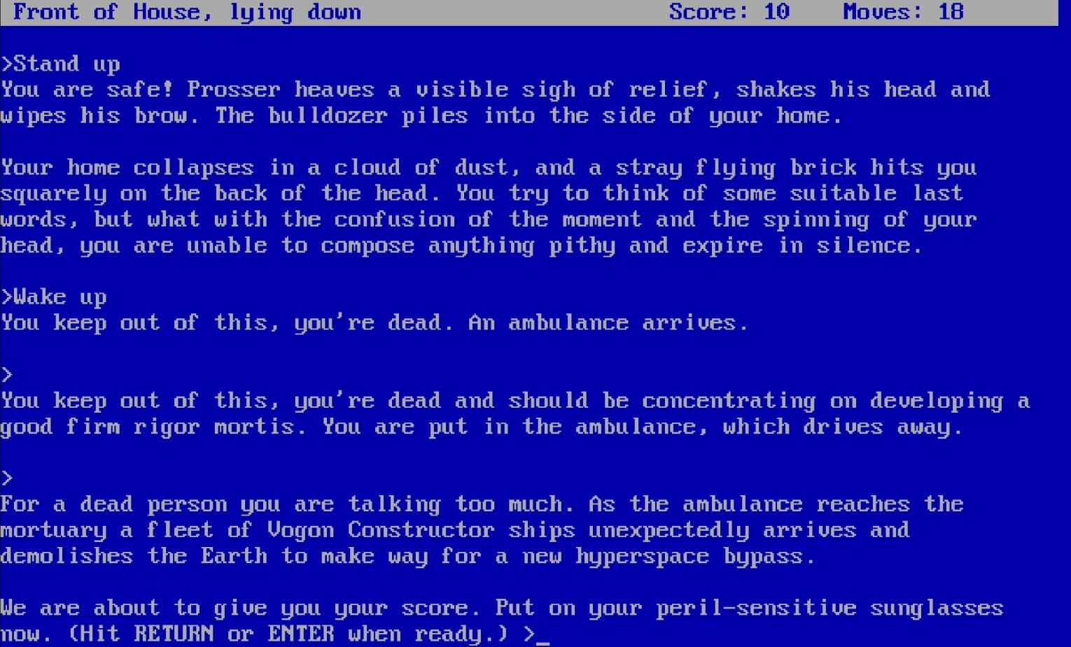 The Hitchhiker's Guide to the Galaxy Image 6