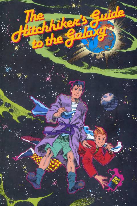 The Hitchhiker's Guide to the Galaxy Tag Page Cover Art