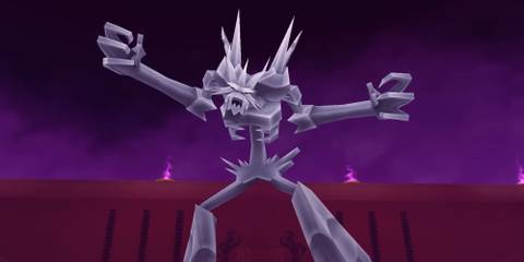 The Ice Titan as a secret boss.