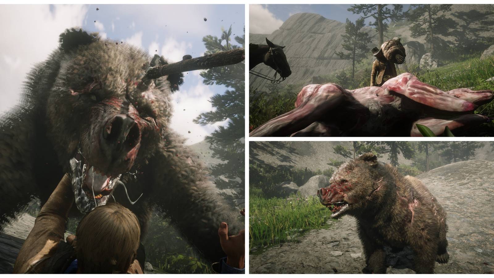 the legendary bear attacks arthur morgan