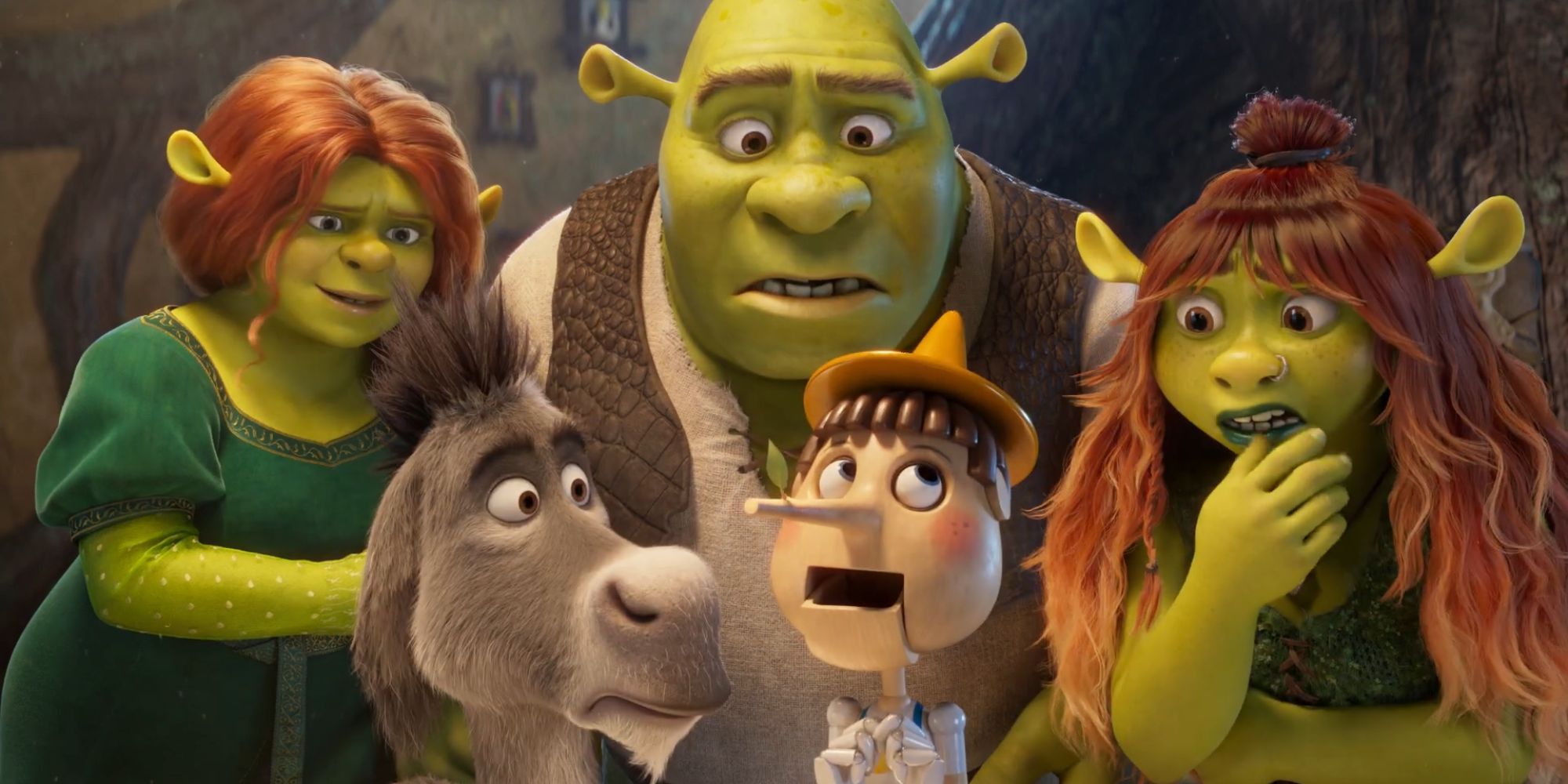 The main cast of Shrek 5.