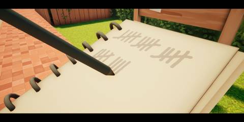 the realtor increasing the tally in a game about digging a hole