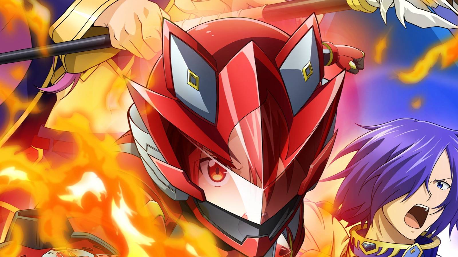 The Red Ranger Becomes an Adventurer in Another World Key Visual Cropped