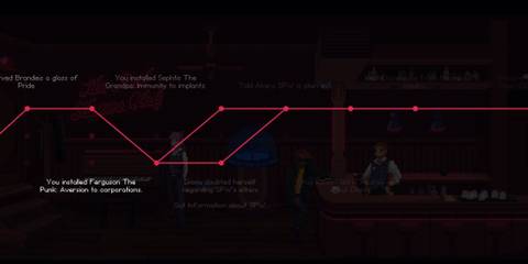 The Red Strings Club branching story