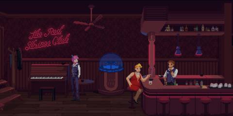 The Red Strings Club the titular club