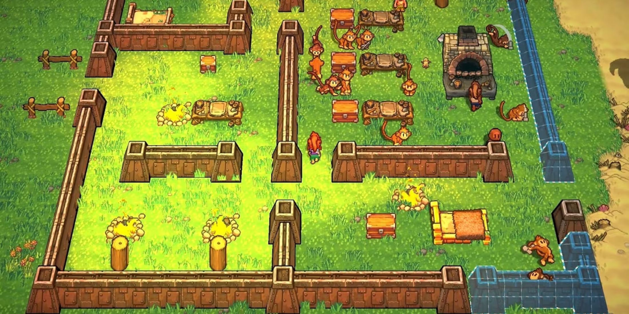 The Survivalists monkey helpers