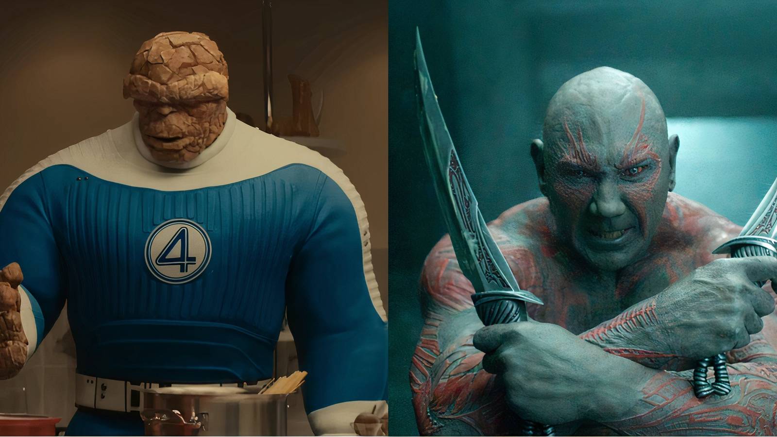 The Thing and Drax