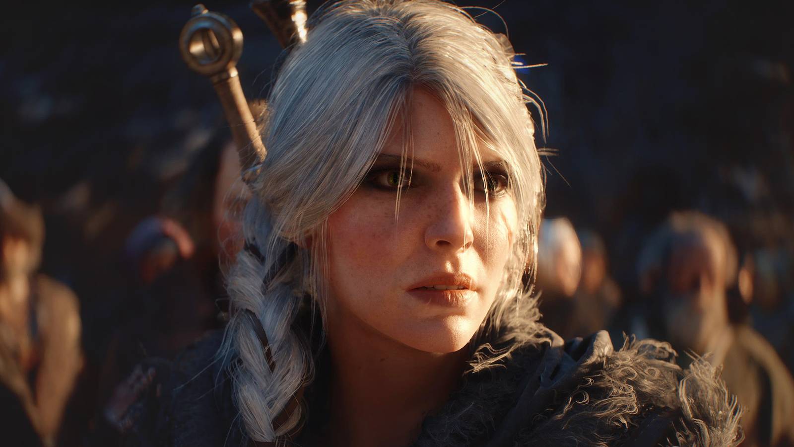 The Witcher 3 Ciri looking right close-up