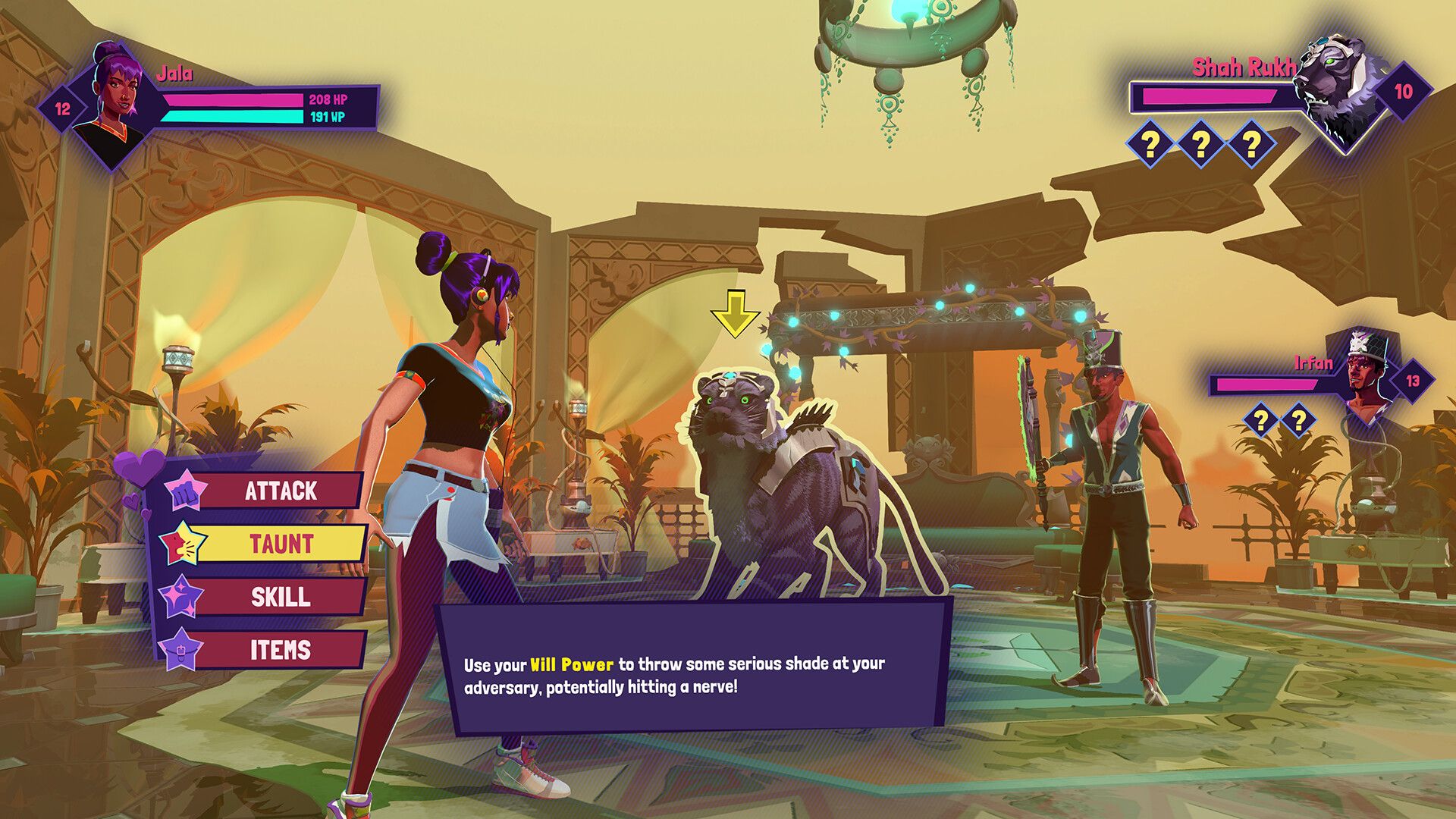 thirsty suitors tutorial image