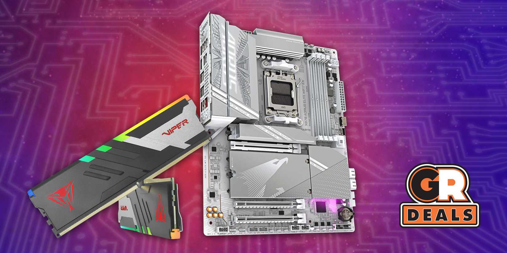 This GIGABYTE Motherboard Deal For AMD CPUs Comes Discounted With A Free RAM Kit