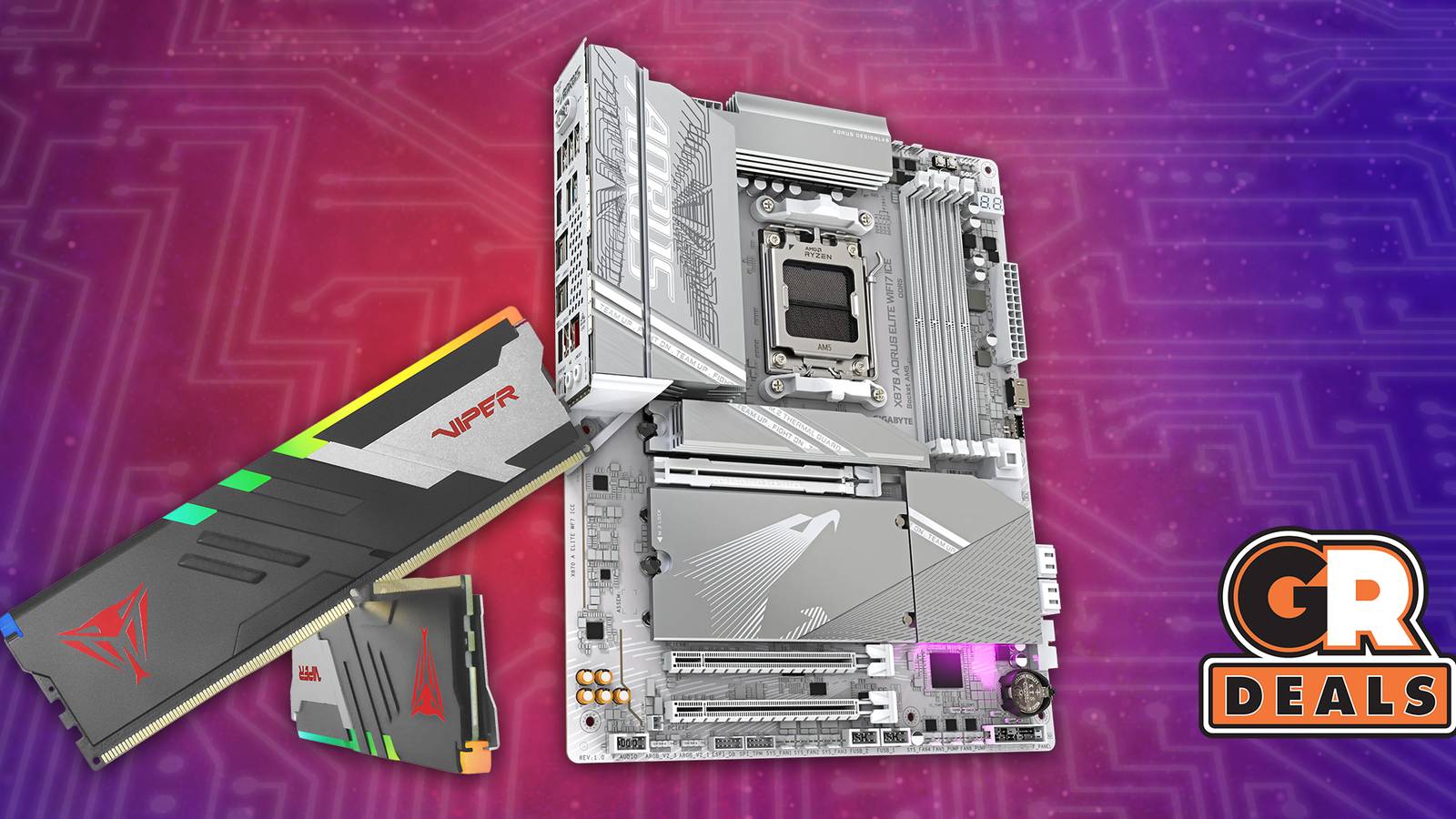 This GIGABYTE Motherboard Deal For AMD CPUs Comes Discounted With A Free RAM Kit