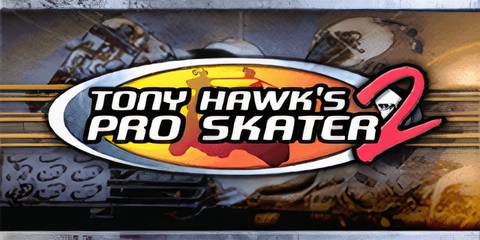 GBA title screen for Tony Hawk's Pro Skater 2