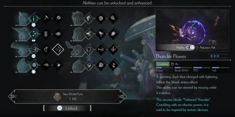 Thunder Flower ability in Ender Magnolia Bloom in the Mist