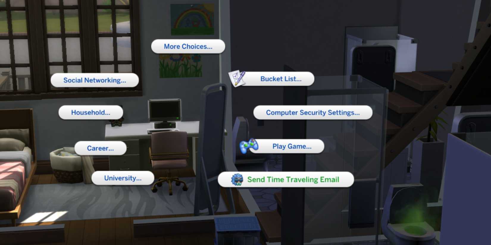 time travel email the sims 4
