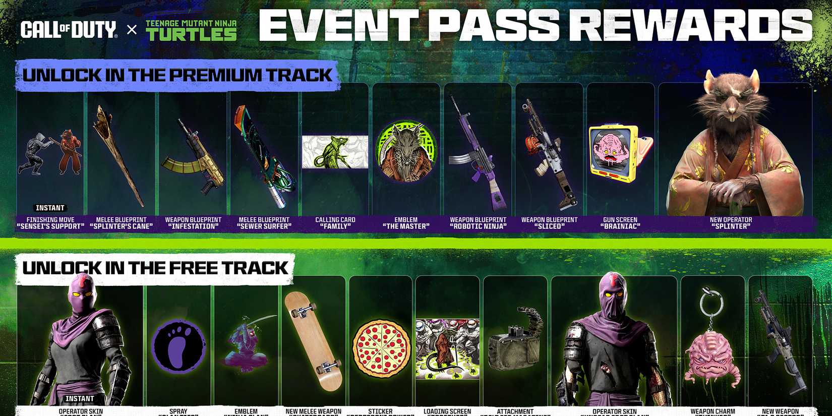 TMNT Event Pass for Black Ops 6