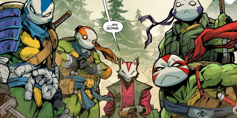 NARUTO x Teenage Mutant Ninja Turtles Crossover Gets a New Illustration