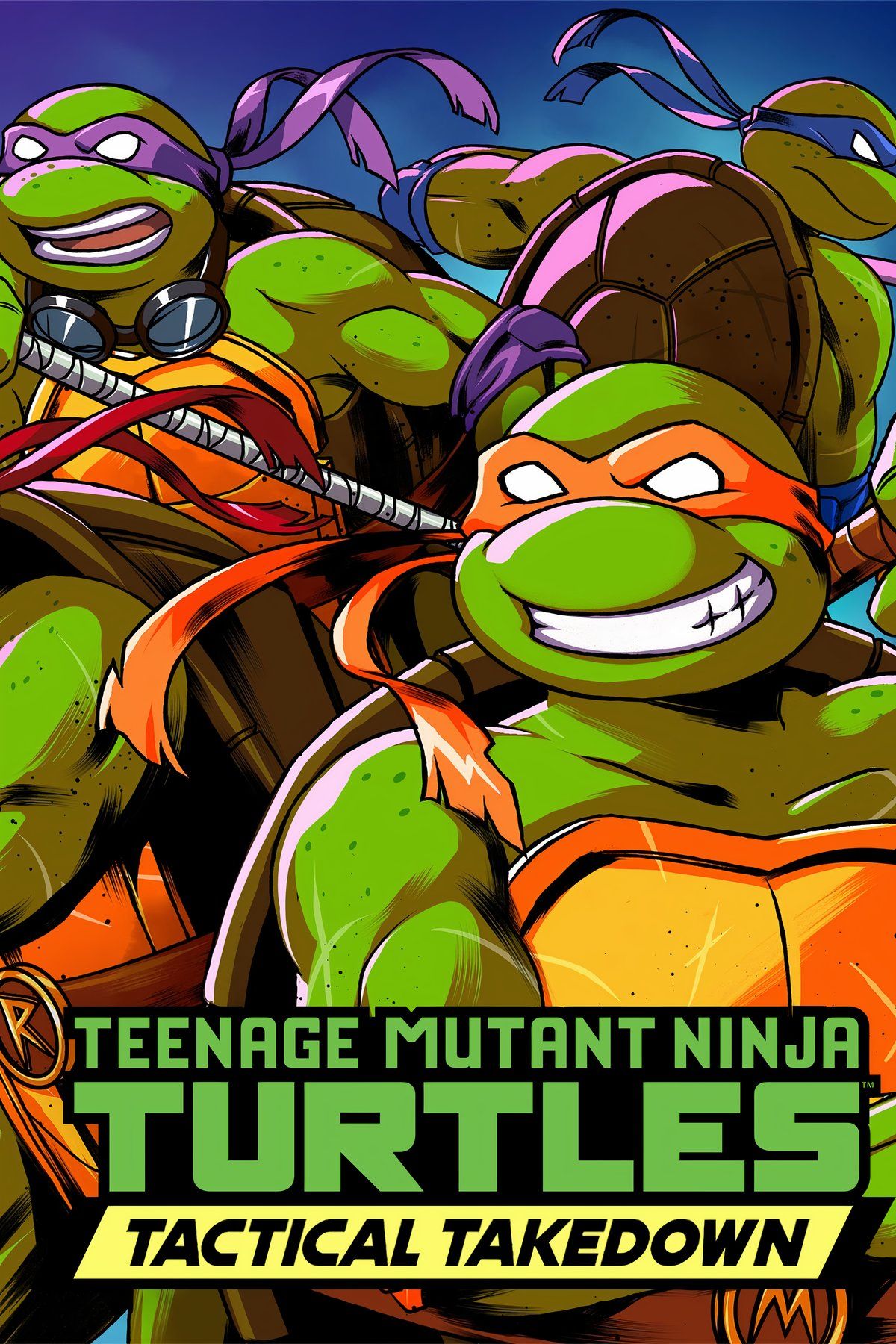 Teenage Mutant Ninja Turtles: Tactical Takedown Tag Page Cover Art