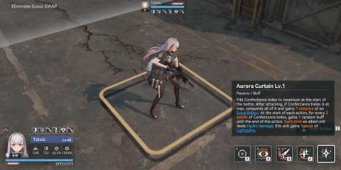 Tololo gameplay from Girls' Frontline 2: Exilium