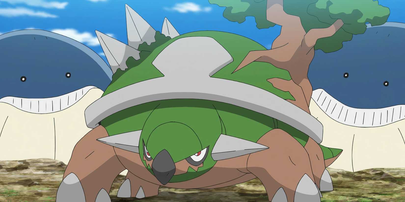 Torterra in the Pokemon anime