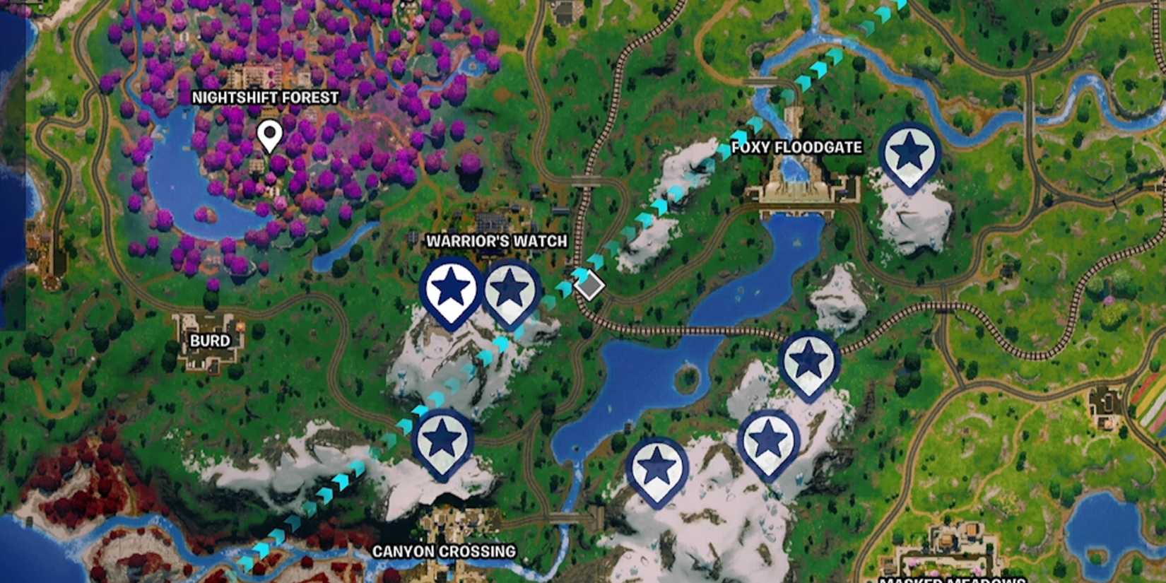 Traces of the Comet fortnite