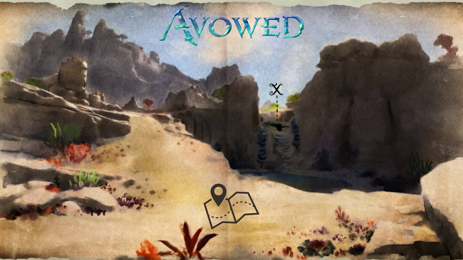 Avowed: Treasure Map - Robe Of The Arcane Cheater Location
