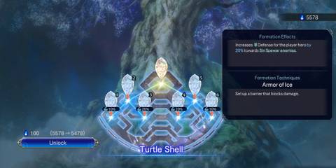 Turtle Shell formation in warriors abyss