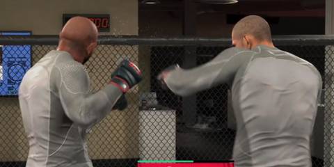 UFC 5 left hook to roundhouse 1