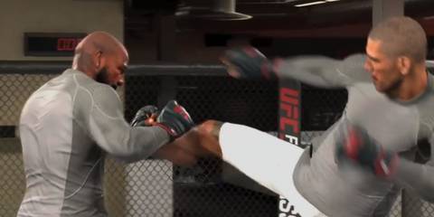 UFC 5 left hook to roundhouse 2