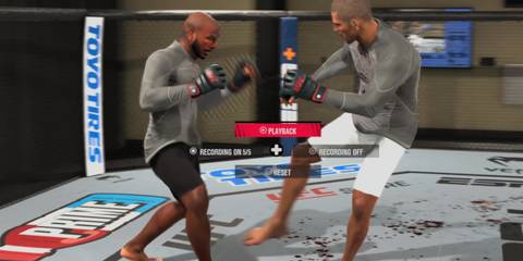 UFC 5 punch to leg kick 2