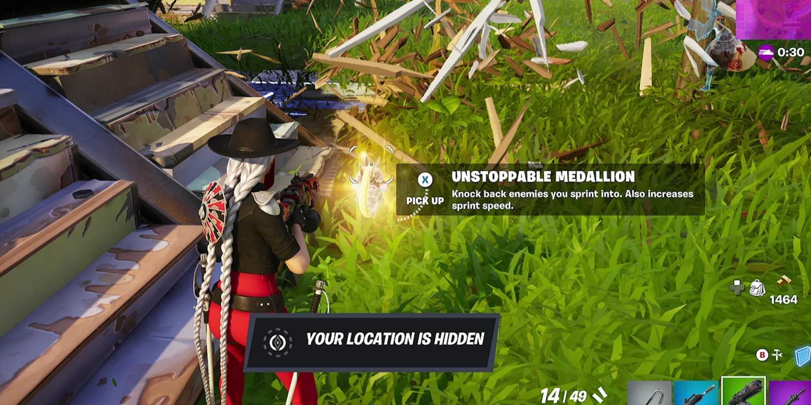 unstoppable medallion fortnite