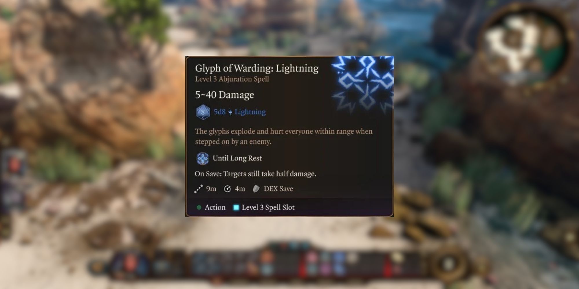 Glyph of Warding: Lightning in Baldur's Gate 3