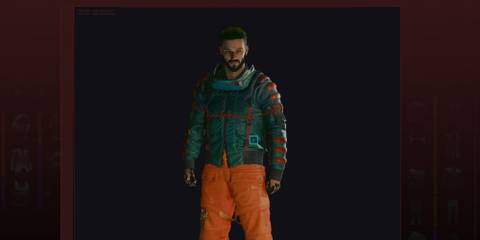 A jacket in Cyberpunk 2077