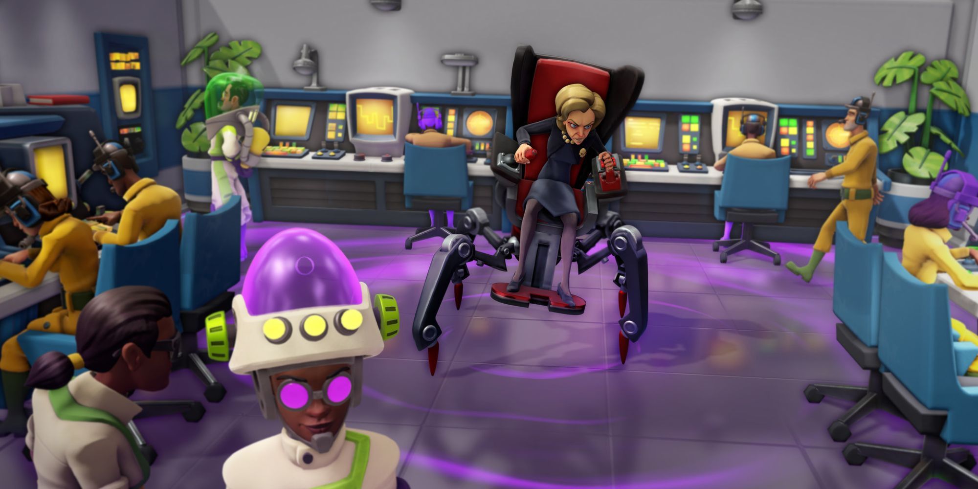 An evil genius in Evil Genius 2: World Domination