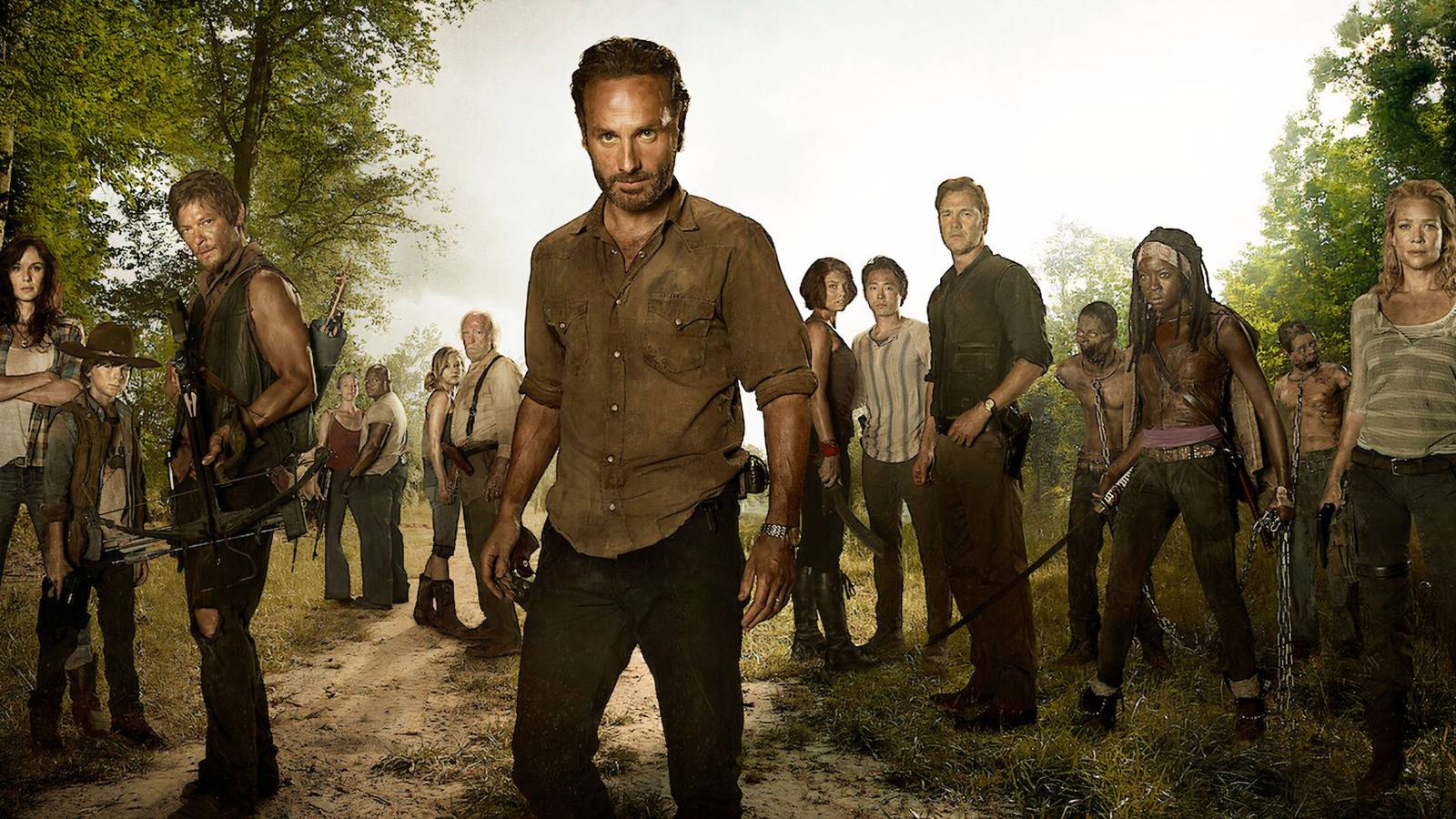 the walking dead group