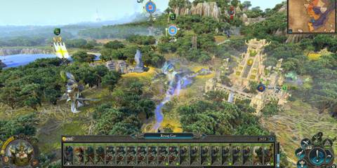 A player in battle in Total War: Warhammer 2