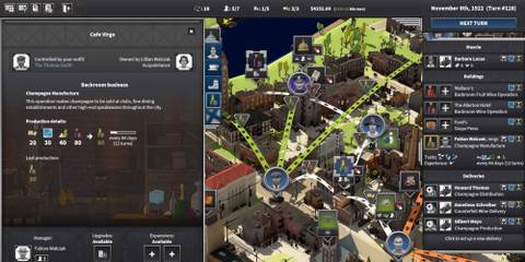 Cafe Virgo in City of Gangsters 