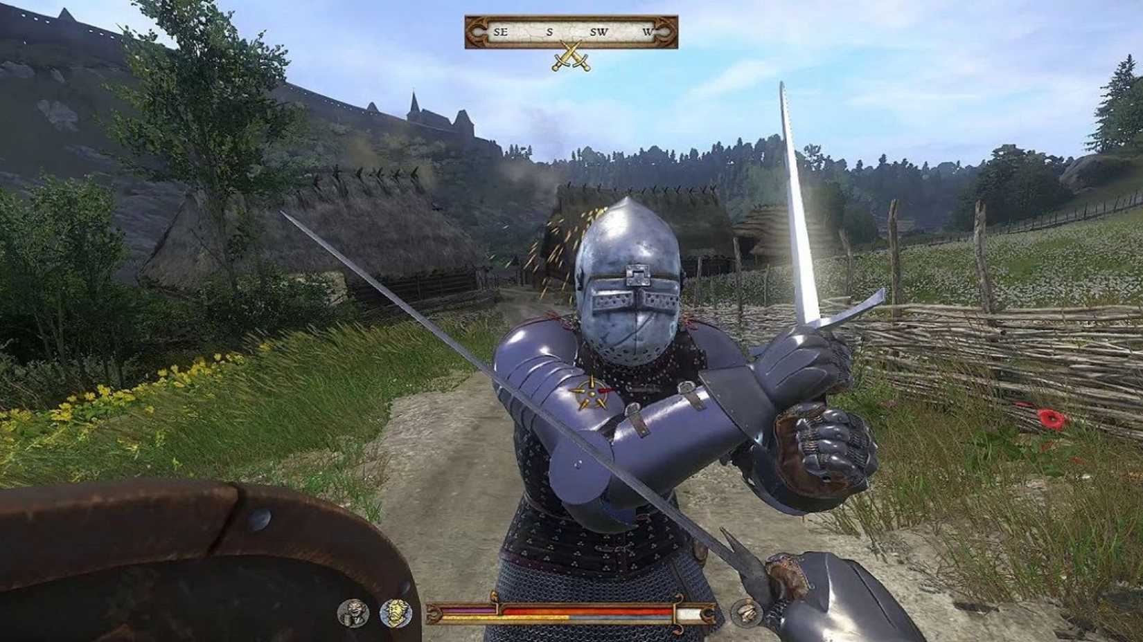 Henry engaged in combat in Kingdom Come: Deliverance