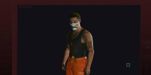A mask in Cyberpunk 2077