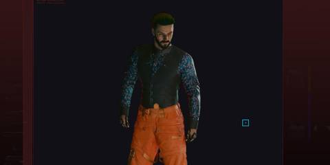 A suit shirt in Cyberpunk 2077