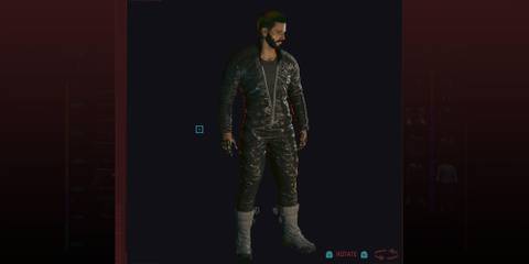 Motorcycle suit in Cyberpunk 2077