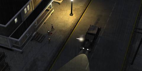 Blood on the floor in Omerta - City of Gangsters