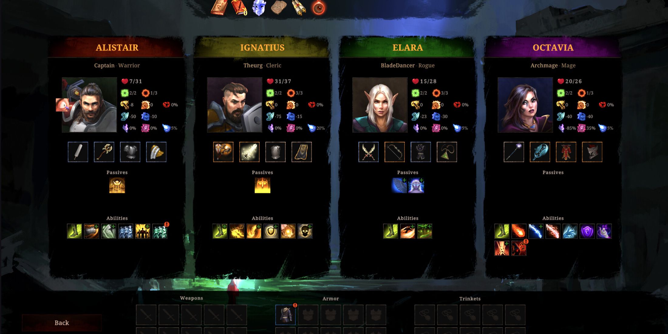 valor of man playerable characters