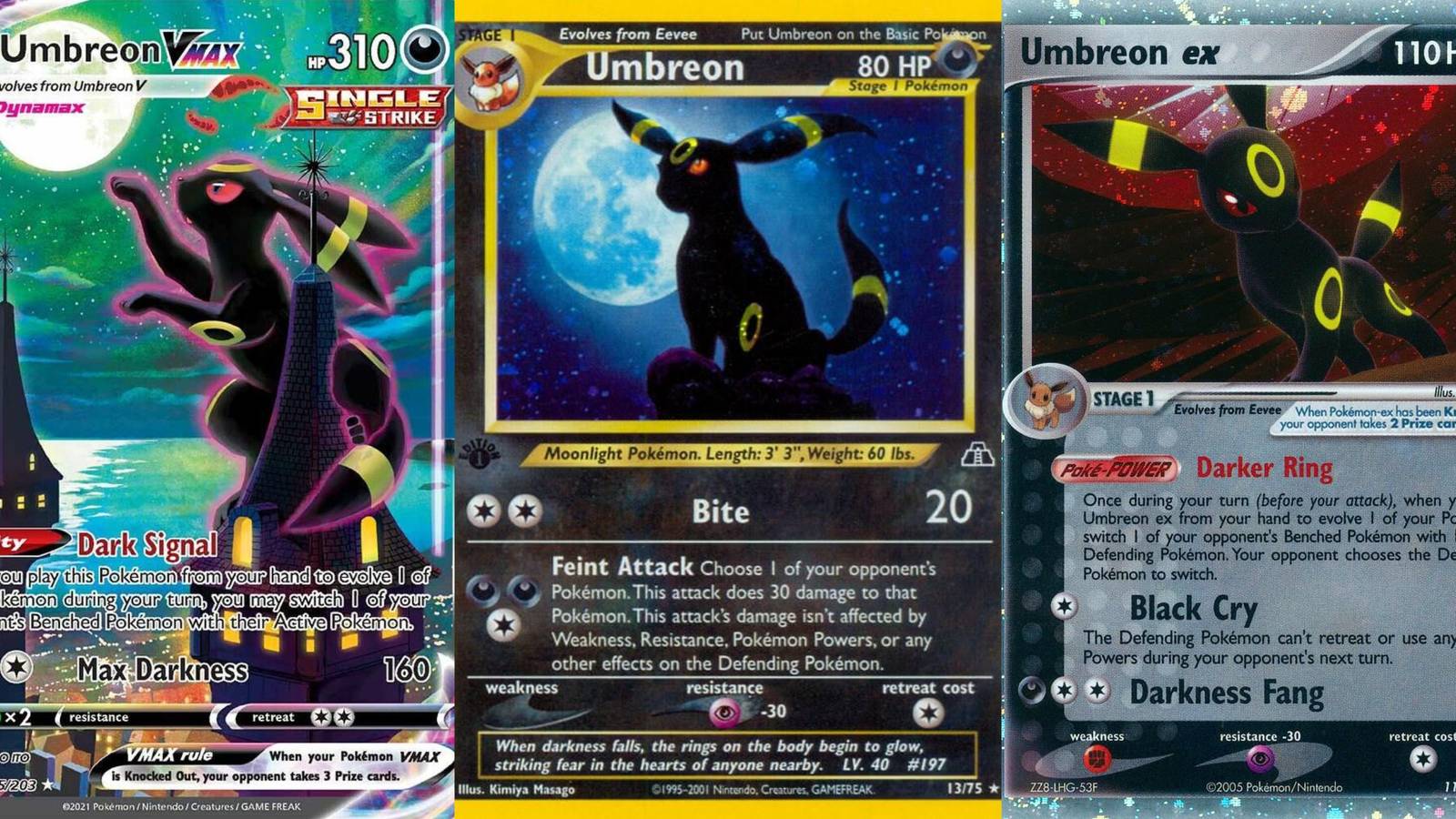 Valuable Umbreon Cards