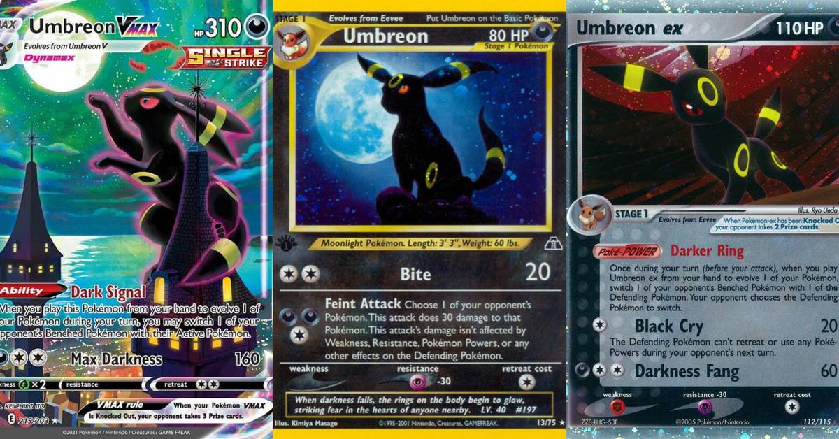 Most Valuable Umbreon Cards Most Valuable Umbreon Cards