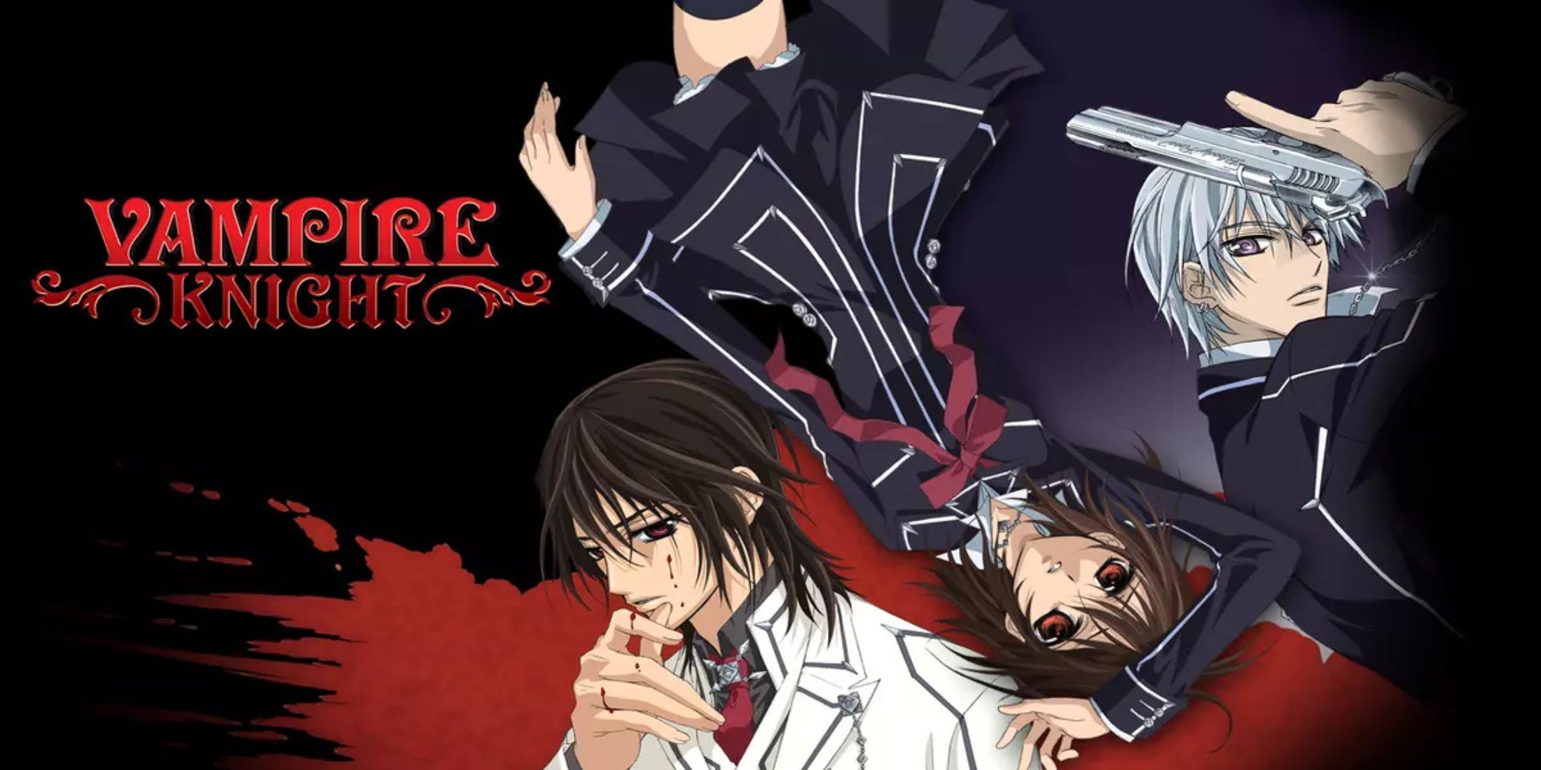 yuki, kaname, and zero in vampire knight