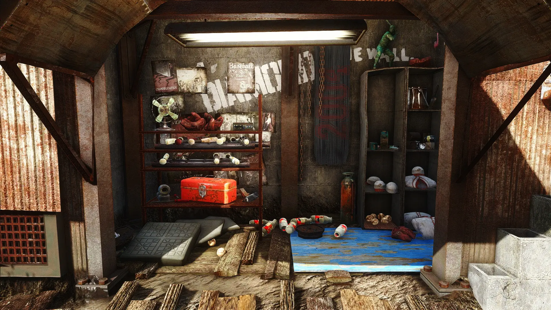 Diamond City Vendor Clutter Mod for Fallout 4